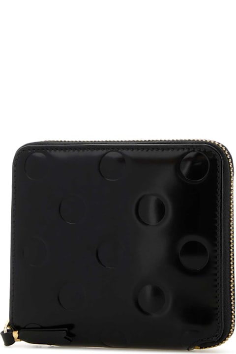 Comme des Garçons Black Leather Wallet