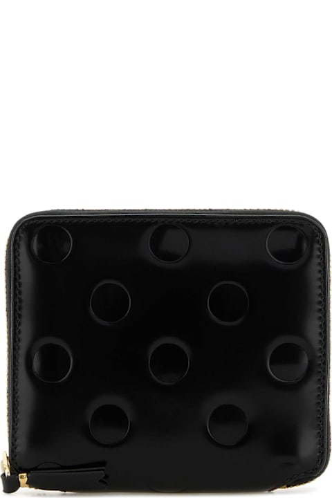 Comme des Garçons Black Leather Wallet